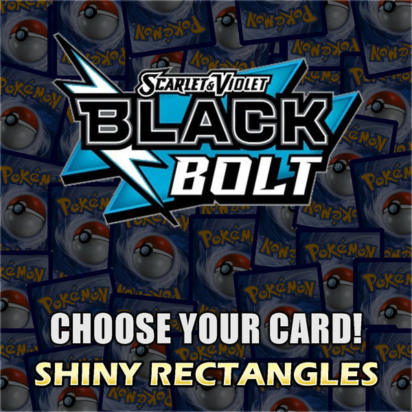 Black Bolt Pokemon Cards Reverse Holo Rare EX PokeBall Pattern Master Set Singles You Pick