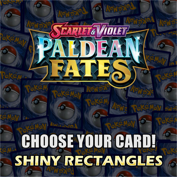 Paldean Fates Pokemon Cards Reverse Holo Rare EX Master Set Singles You Pick