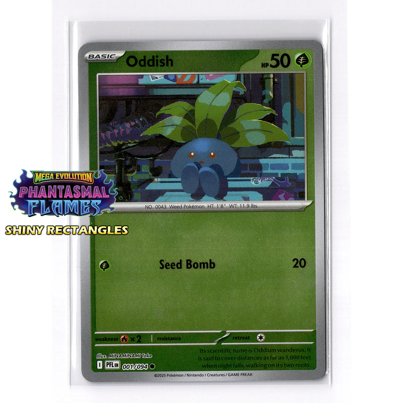 001/094 - Oddish - Reverse Holo