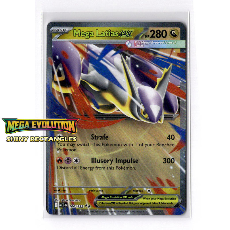 100/132 - Mega Latias EX - Holofoil