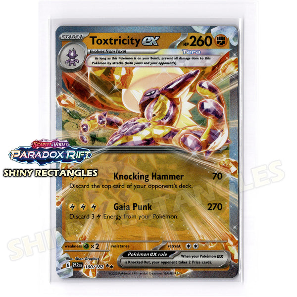 100/182 - Toxtricity EX - Holofoil