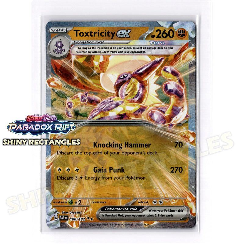 100/182 - Toxtricity EX - Holofoil