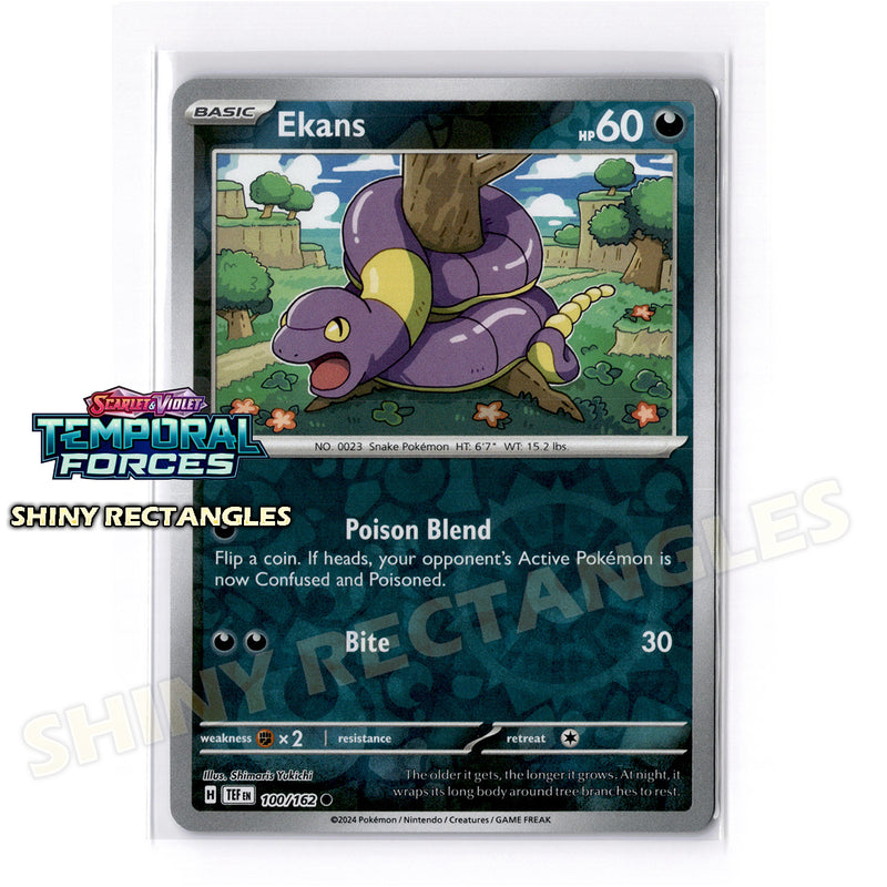 100/162 - Ekans - Reverse Holo