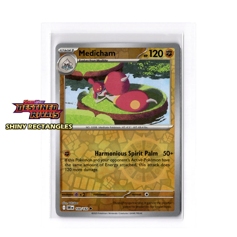 100/182 - Medicham - Reverse Holo