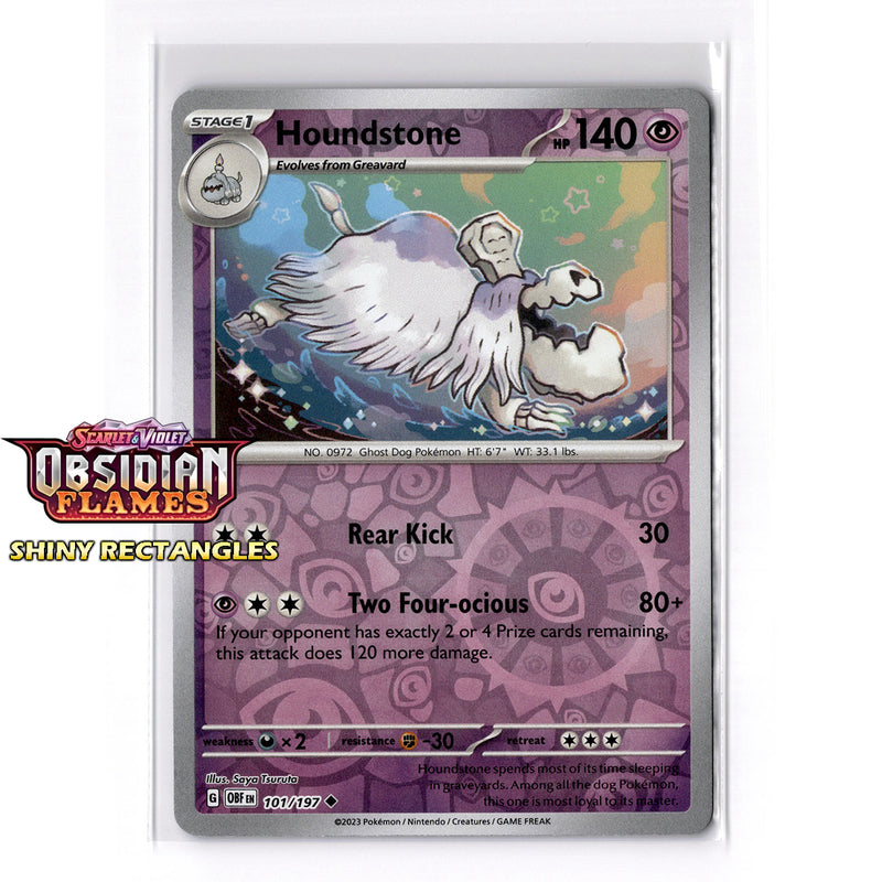 101/197 - Houndstone - Reverse Holo
