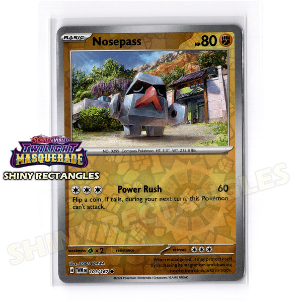 101/167 - Nosepass - Reverse Holo