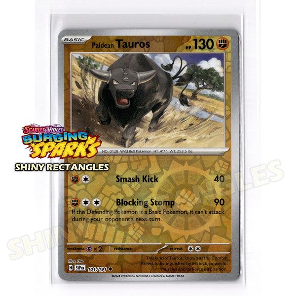 101/191 - Paldean Tauros - Reverse Holo