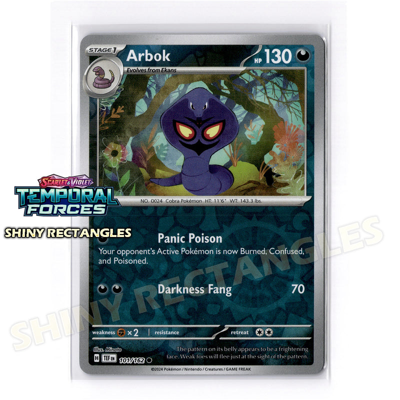 101/162 - Arbok - Reverse Holo