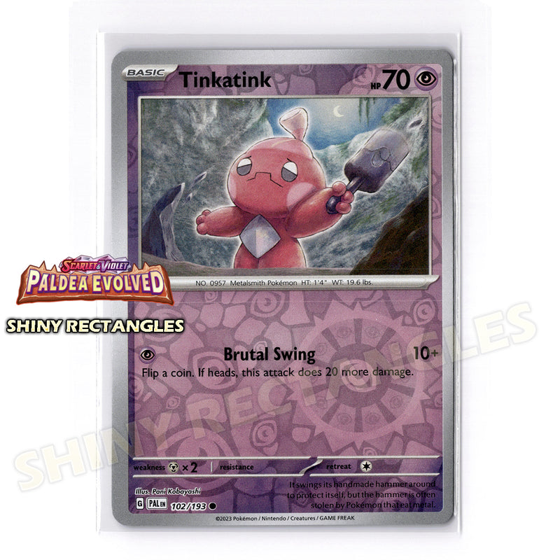 102/193 - Tinkatink - Reverse Holo