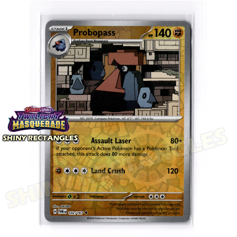102/167 - Probopass - Reverse Holo