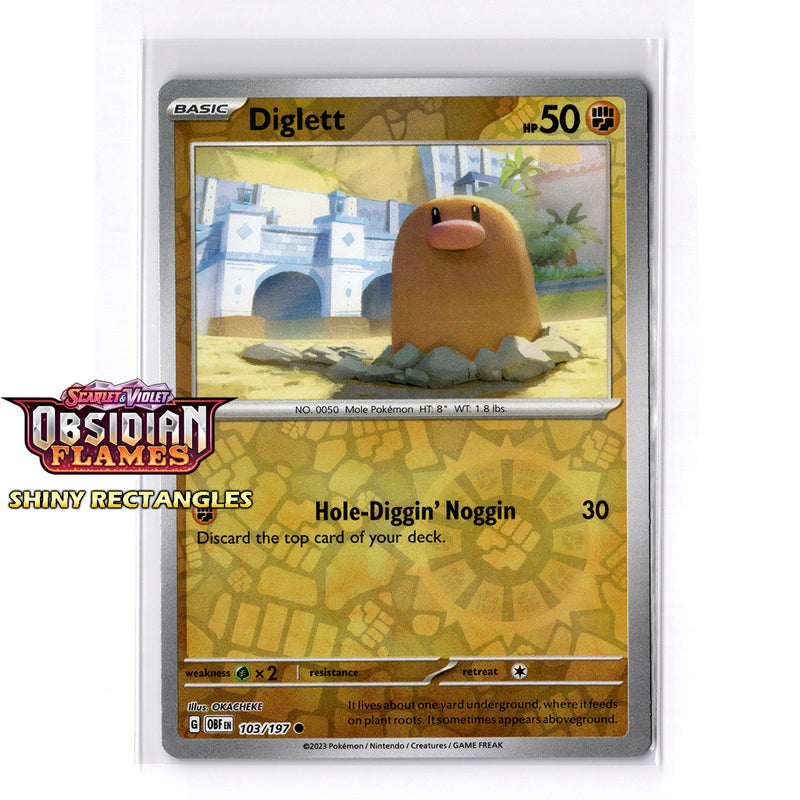 103/197 - Diglett - Reverse Holo