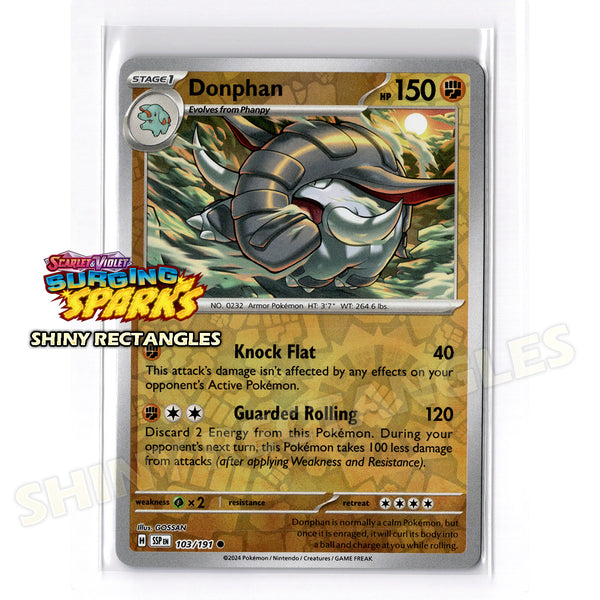 103/191 - Donphan - Reverse Holo