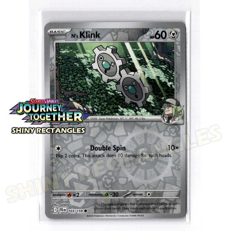 103/159 - N's Klink - Reverse Holo