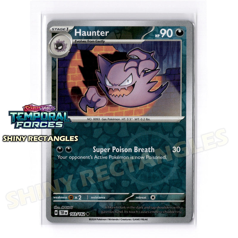 103/162 - Haunter - Reverse Holo