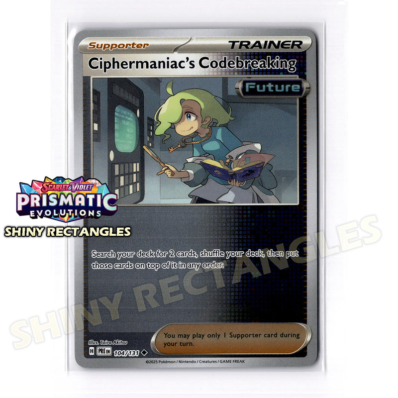 104/131 - Ciphermaniac's Codebreaking - Reverse Holo