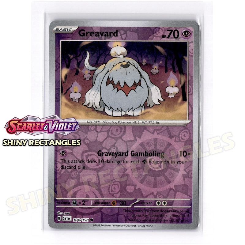 104/198 - Greavard - Reverse Holo