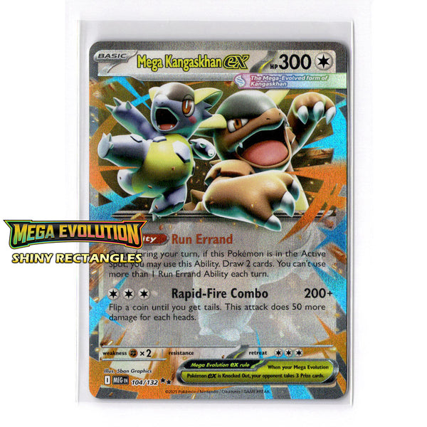 104/132 - Mega Kangaskhan EX - Holofoil