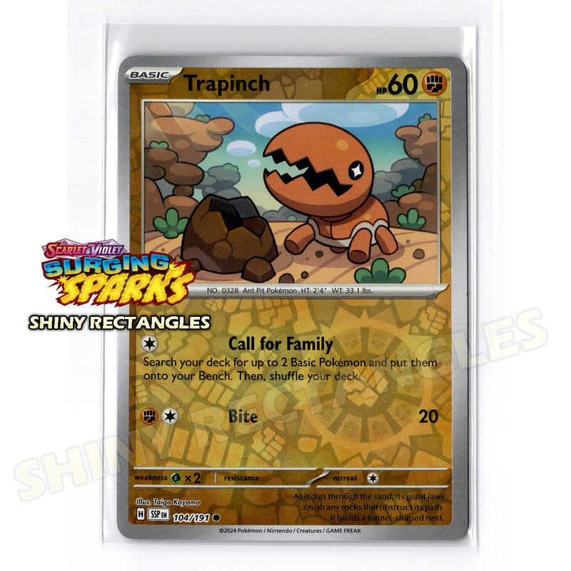 104/191 - Trapinch - Reverse Holo