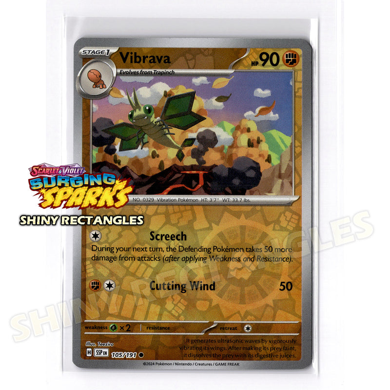 105/191 - Vibrava - Reverse Holo