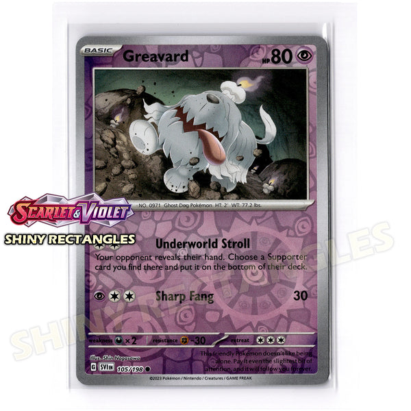 105/198 - Greavard - Reverse Holo