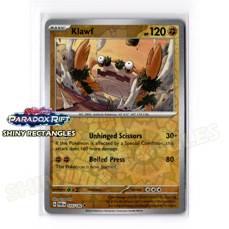 105/182 - Klawf - Reverse Holo