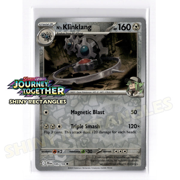 105/159 - N's Klinklang - Reverse Holo