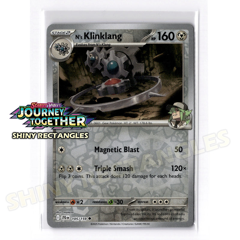 105/159 - N's Klinklang - Reverse Holo