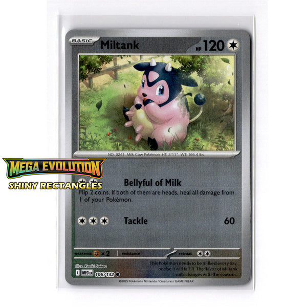 106/132 - Miltank - Reverse Holo