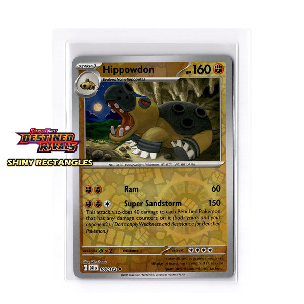 106/182 - Hippowdon - Reverse Holo