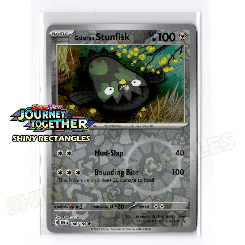 106/159 - Galarian Stunfisk - Reverse Holo