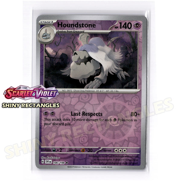 106/198 - Houndstone - Reverse Holo