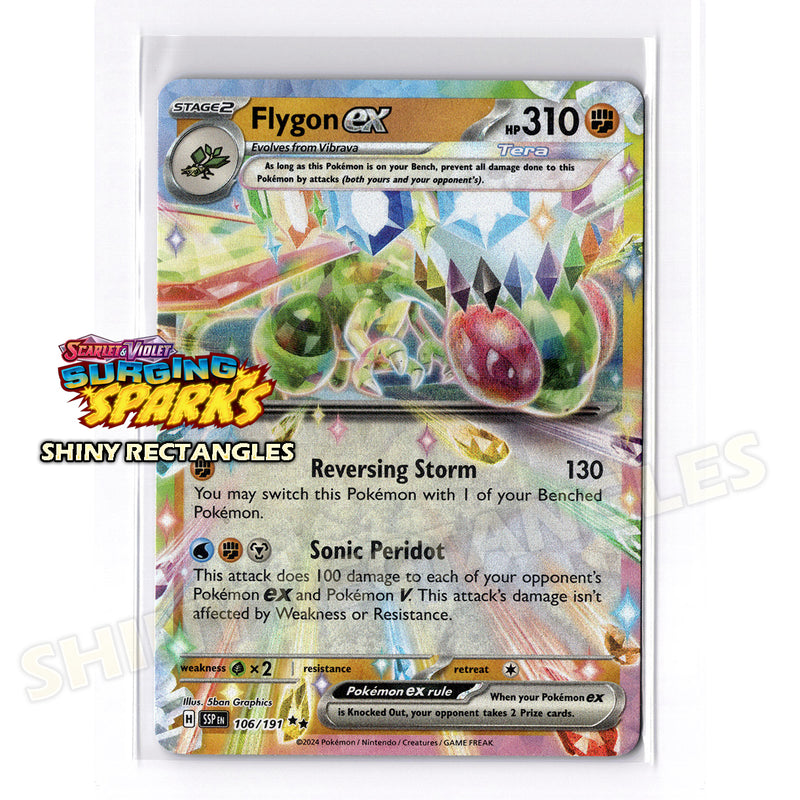 106/191 - Flygon EX - Holofoil