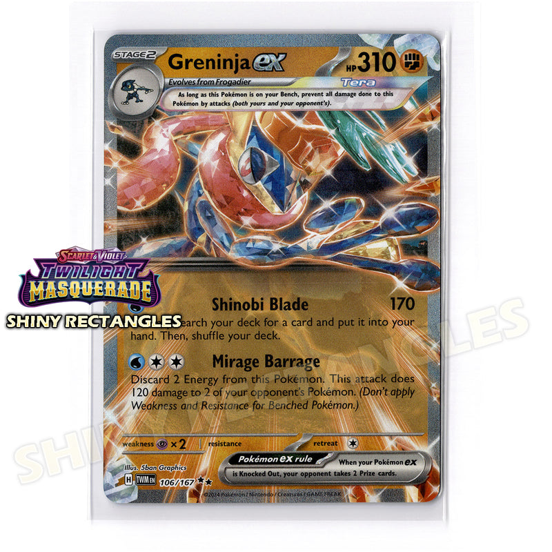 106/167 - Greninja EX - Holofoil