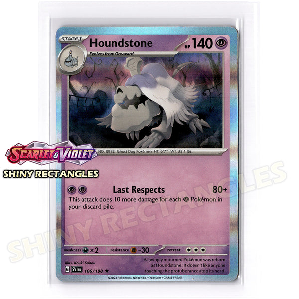 106/198 - Houndstone - Holofoil