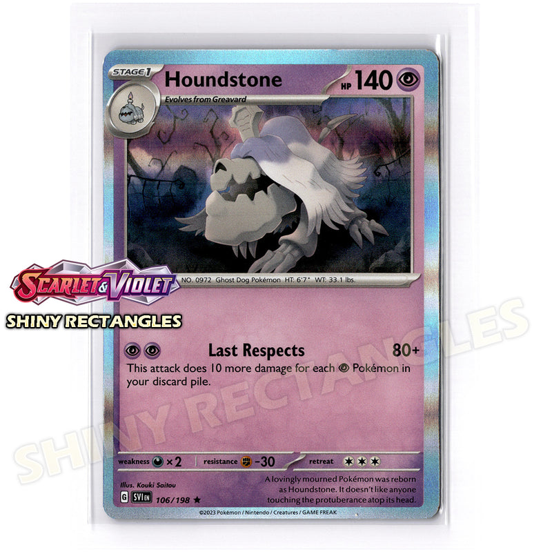 106/198 - Houndstone - Holofoil
