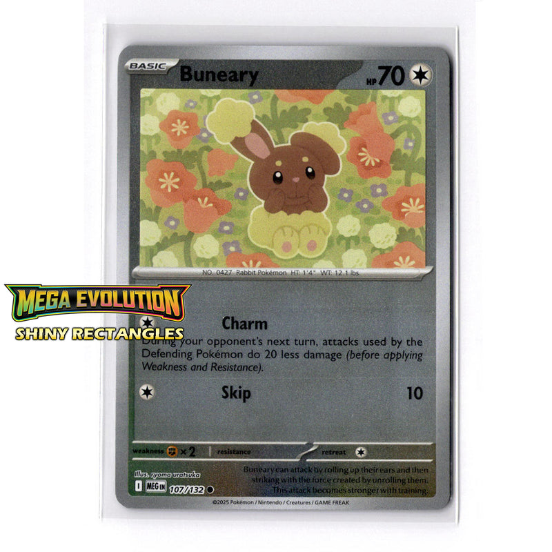 107/132 - Buneary - Reverse Holo