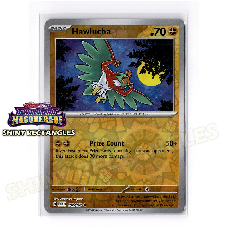 107/167 - Hawlucha - Reverse Holo