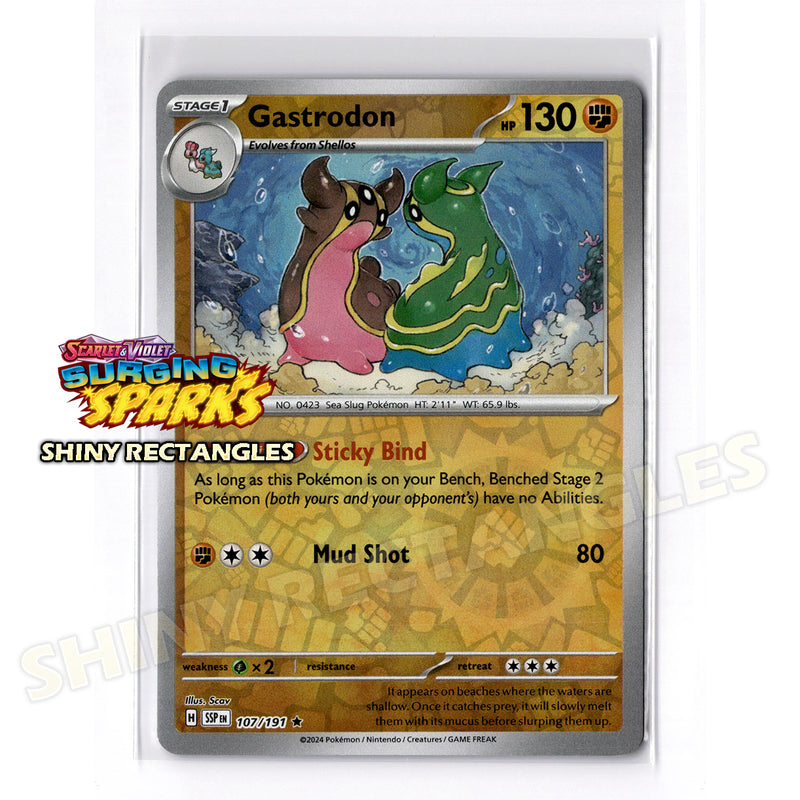 107/191 - Gastrodon - Reverse Holo