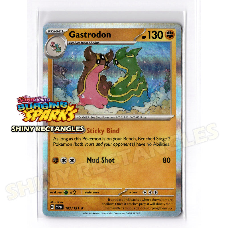107/191 - Gastrodon - Holofoil