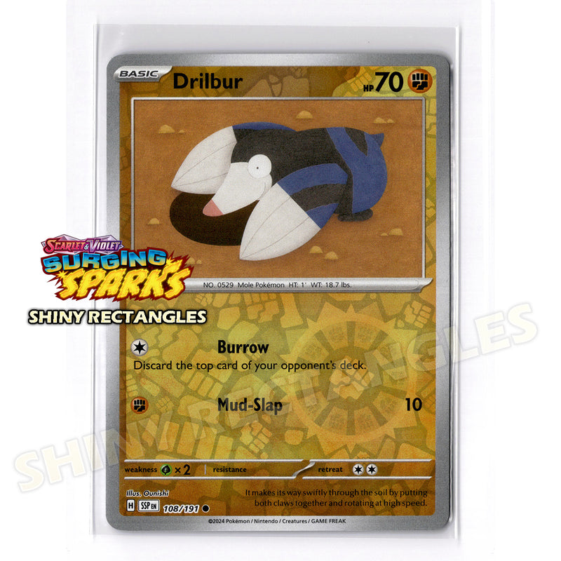 108/191 - Drilbur - Reverse Holo