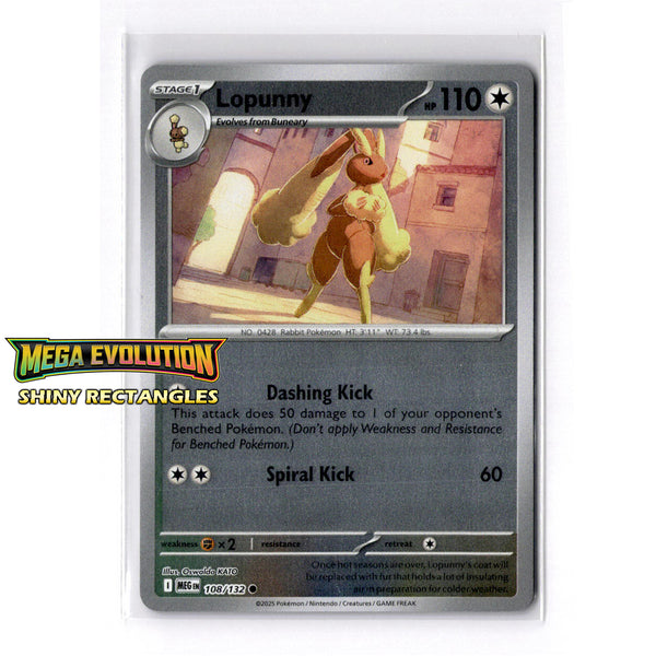108/132 - Lopunny - Reverse Holo
