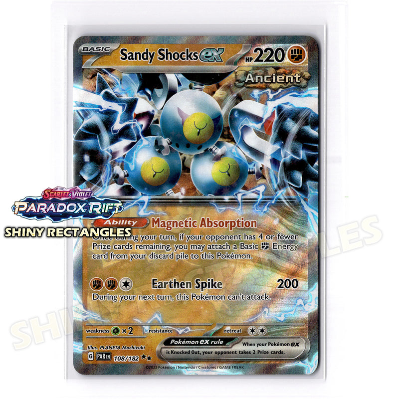 108/182 - Sandy Shocks EX - Holofoil