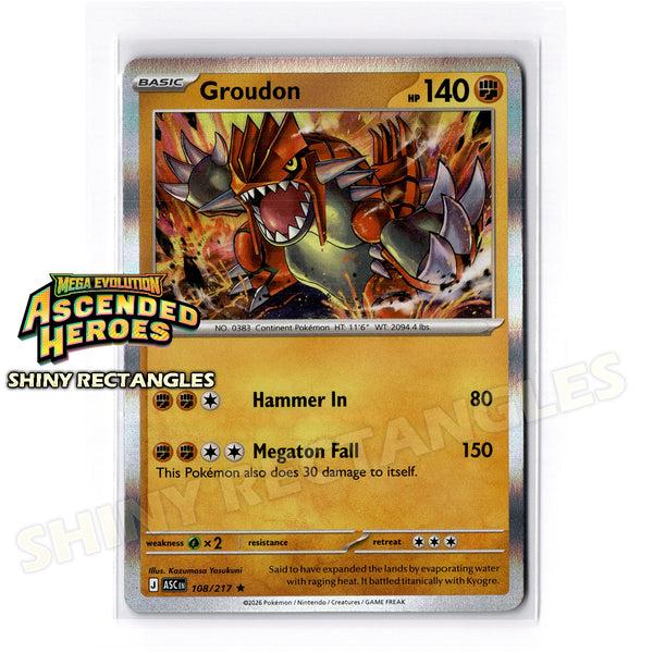 108/217 - Groudon - Holofoil