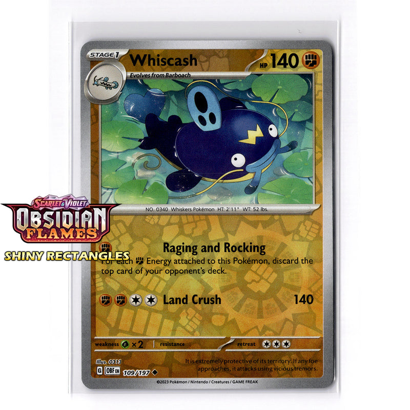 109/197 - Whiscash - Reverse Holo