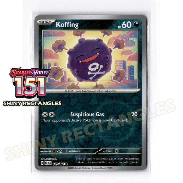 109/165 - Koffing - Reverse Holo