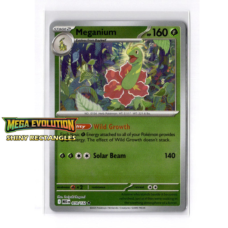 010/132 - Meganium - Reverse Holo