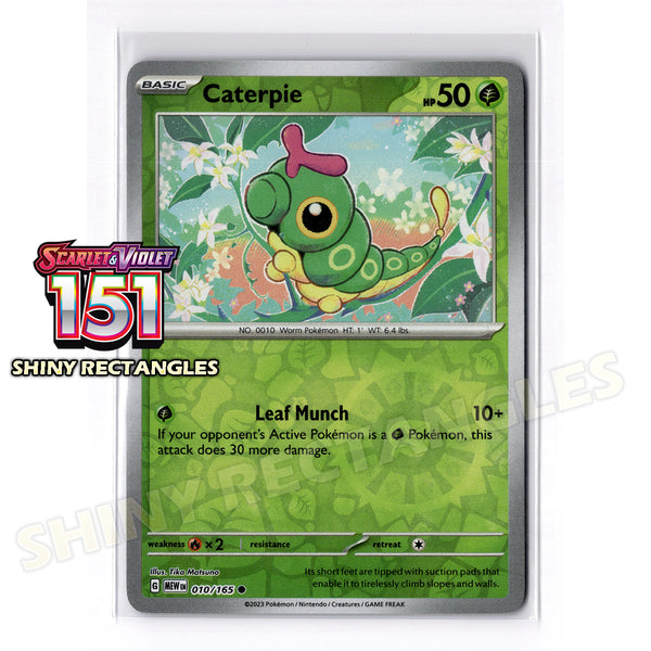 010/165 - Caterpie - Reverse Holo