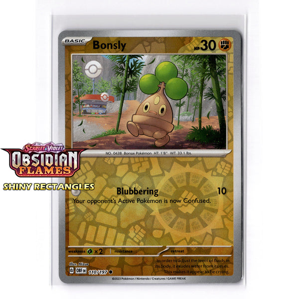 110/197 - Bonsly - Reverse Holo