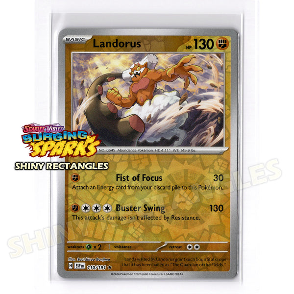 110/191 - Landorus - Reverse Holo