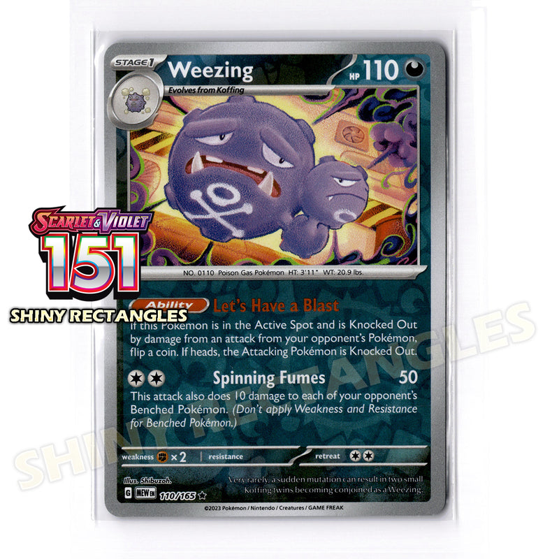 110/165 - Weezing - Reverse Holo
